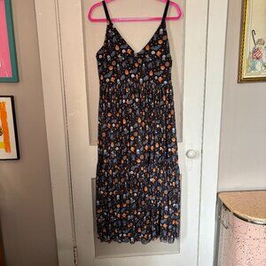 Blackmilk Happy Haunting Sheer Midaxi Dress